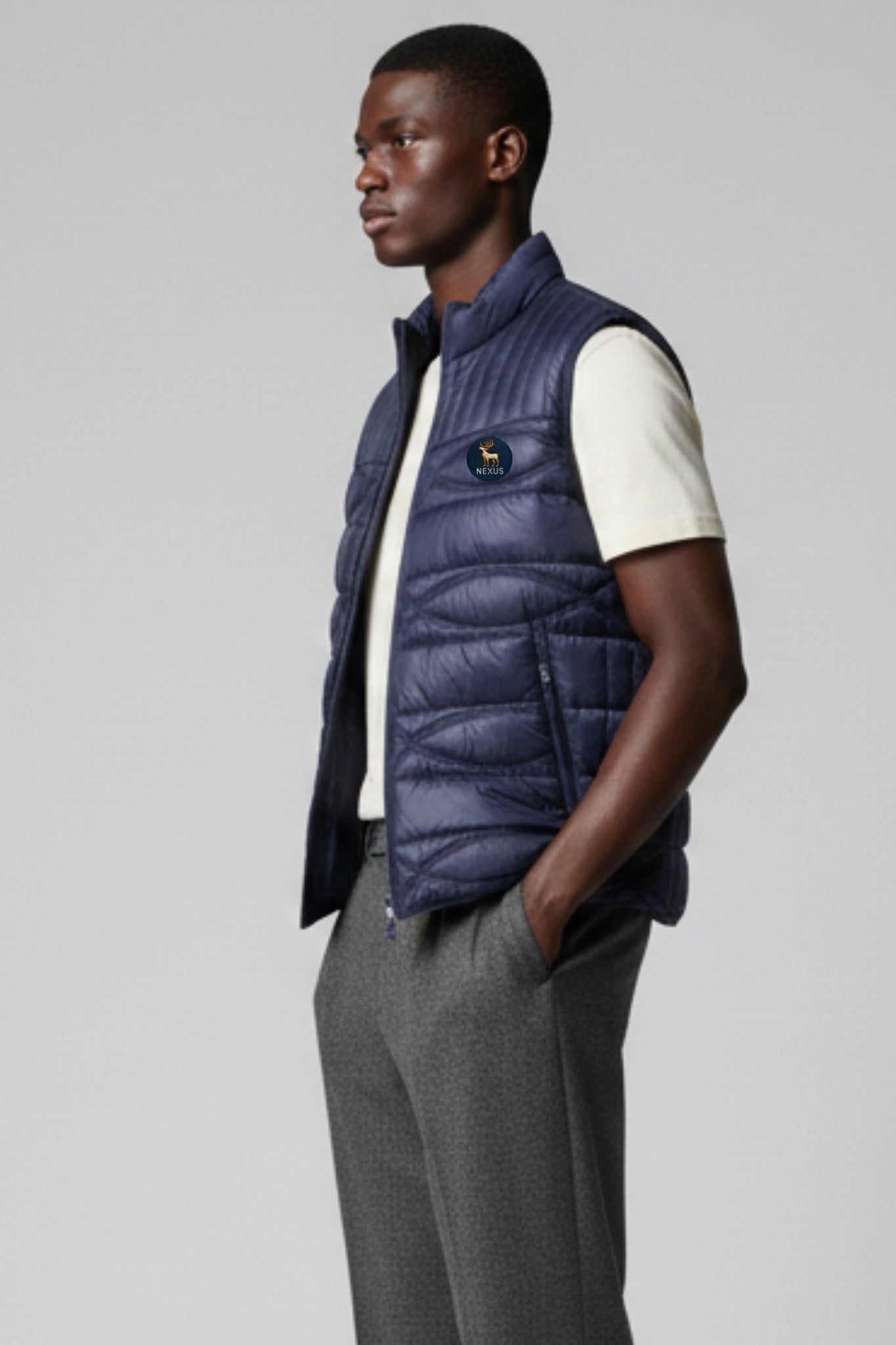 Nexus Blue Eye Puffer Jacket