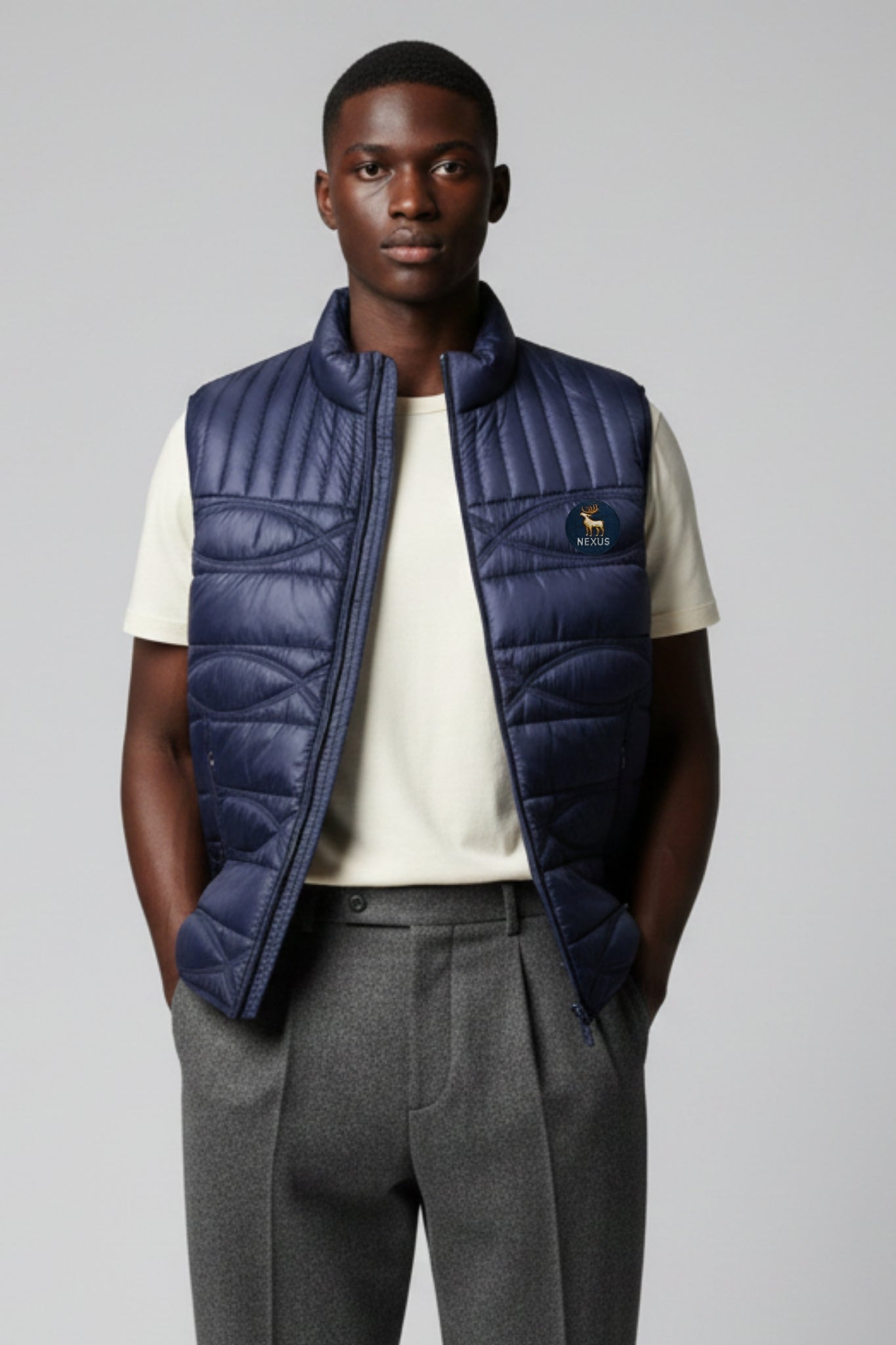 Nexus Blue Eye Puffer Jacket